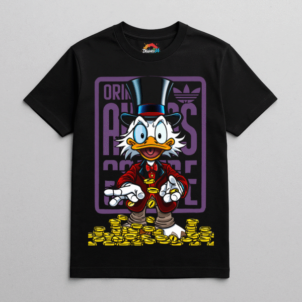 Camiseta personalizada Tío Gilito Money de Diseños IA