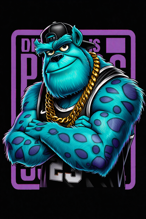 Camiseta personalizada Sulley Urban II de Diseños IA