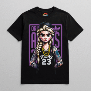 Camiseta personalizada Elsa Urban de Diseños IA