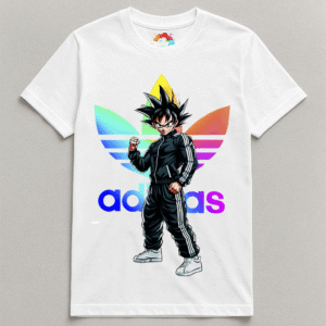Camiseta personalizada Goku Streetwear de Diseños IA