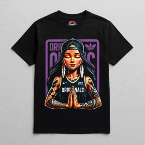Camiseta personalizada Pocahontas Urban de Diseños IA