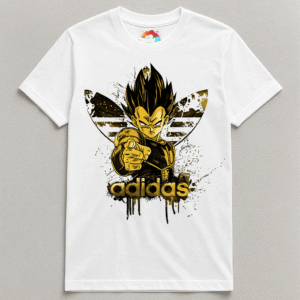 Camiseta personalizada Vegeta Golden Street de Diseños IA