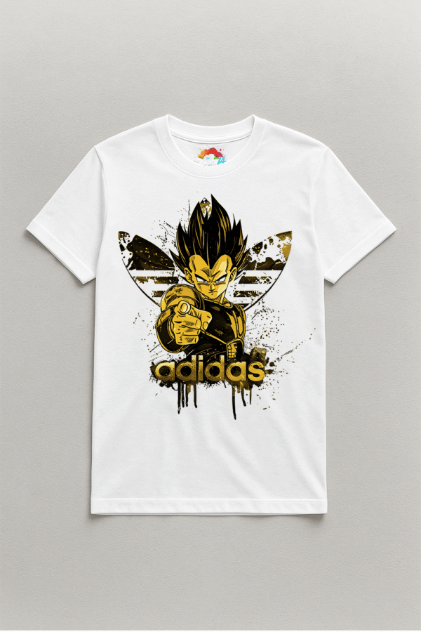 Camiseta personalizada Vegeta Golden Street de Diseños IA